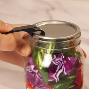 Offre Spéciale Kit de scellage <span class=keywords><strong>sous</strong></span> <span class=keywords><strong>vide</strong></span> Mason Jars à bouche large et régulière pour <span class=keywords><strong>FoodSaver</strong></span> avec tuyau et pompe accessoires - Product Image 6