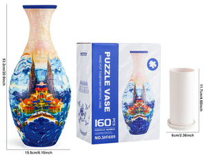 Jarrón de Plástico para Flores con Tanque de Agua, Rompecabezas 3D, Kit de Manualidades para Amantes de las Flores, Idea de Regalo para Mamá - Product Image 6