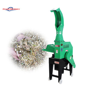 Machine de coupe-paille pour animaux volailles aliments frais et secs ensilage herbe coupe-paille pour animaux - Product Image 1