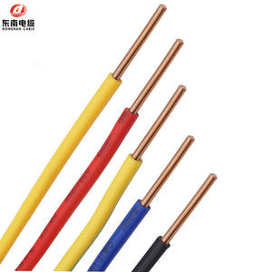 Fil dur à noyau unique BV de 2.5mm, fil électrique à noyau de cuivre pur gainé de PVC pour la rénovation de la maison - Product Image 2