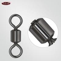 TAKEDO 100PCS/Bag  Cincin Putar Amerika dari Paduan Tembaga Bentuk 8 Konektor Putar Pancing Aksesoris Pancing YM-1001