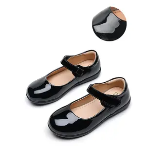 Student School Performance Leather Shoes Etiquette Party Girls Dress Shoes For Kids