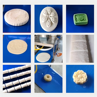 Machine Commerciale Automatique Tout-en-un pour la Division et le Pressage de la Pâte, et la Formation de Bases de Pâte pour Naan, Gâteaux de Lune et Crêpes