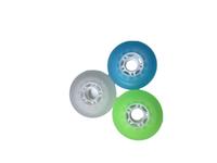 Roues YSMLE personnalisables en PU haute élasticité de 80 mm pour patins à roulettes ou planches à roulettes, idéales pour l'extérieur et de qualité supérieure