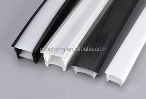 Uốn cong Neon bìa dây cao su ống đùn linh hoạt LED Silicone kênh hồ sơ khuếch tán cho Ribbon LED Strip - Product Image 2