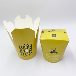 Caja de fideos impresa personalizada de grado alimenticio 16oz 26oz 32oz <span class=keywords><strong>cajas</strong></span> de papel Wok <span class=keywords><strong>para</strong></span> pasta - Product Image 4