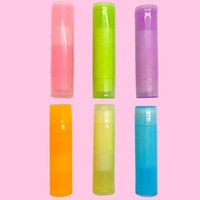 Pelabelan pribadi pelembab buah organik lucu pelembap terbaik hyhrating warna-warni chapstick lip balm