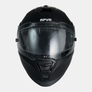 Casco abatible de sombra de medianoche en negro mate certificado OEM DOT ECE22.06 diseño negro mate audaz para el jinete intrépido - Product Image 2