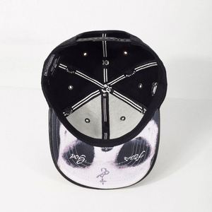 Wholesale ODM Custom Raised 3D Embroidery Logo Leather Brim Peaked <b>Cap</b> <b>Flat</b> Bill Fitted Hats Snapback Baseball <b>Caps</b> for <b>Men</b> - Product Image 6