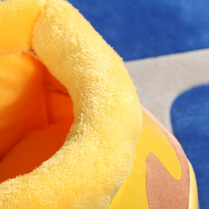 Bester Preis Plüsch Spaß Biene Honig Topf Form Plüsch Haustierbett Katzennest Katzenhöhle Haus - Product Image 4