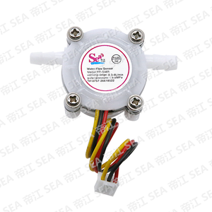 Venda quente SEA POM YF-S401 <span class=keywords><strong>Sensor</strong></span> De Fluxo De Água 1/4 ''DC3-24V Dia Interno 2mm/3.5mm Personalizável Hall <span class=keywords><strong>Sensor</strong></span> OEM Suporte - Product Image 3