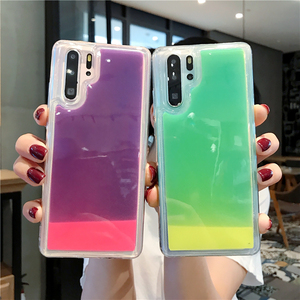 Funda de teléfono de arena movediza líquida brillante por la noche, carcasa colorida de lujo para LG V50/K40/Q7 - Product Image 1