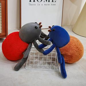 Мягкая игрушка-компаньон — ультрамягкая плюшевая игрушка в виде животного — 30 см, 2 цвета в ассортименте. Пауки - Product Image 5