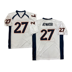 Jersey Rugby Jahitan Gaya Vintage Pria 7 John Elway 18 Peyton Manning 24 Champ Bailey 27 Steve Atwater 30 Terrell Davis S-3XL - Product Image 4