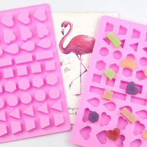 Stampo in Silicone per Cioccolato con 318 Forme Geometriche Poligonali Multiple per Dolci Gommosi, Cioccolato e Resina - Product Image 2