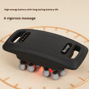 Pistola de masaje eléctrica profesional <span class=keywords><strong>Motor</strong></span> sin escobillas 2000mAh Batería recargable Dispositivo de relajación muscular de cuerpo completo de alta frecuencia - Product Image 2