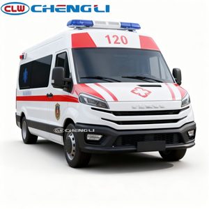 รถพยาบาลฉุกเฉินเชิงพาณิชย์ขนาดใหญ่ Chengli ที่ออกแบบตามหลักมนุษยศาสตร์ พร้อมห้องโดยสารทางการแพทย์ครบชุดสำหรับการปฐมพยาบาลก่อนเข้าโรงพยาบาล - Product Image 5