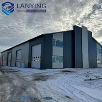 Nave Industrial y Almacén de Acero con Estructura Ligera de Acero Soldado en China, con Dimensiones Personalizadas y Servicios de Soldadura