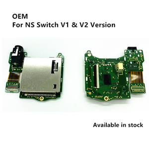 Conector de Auriculares con Ranura para Tarjeta de Juego SYYTECH OEM para NS <span class=keywords><strong>Nintendo</strong></span> <span class=keywords><strong>Switch</strong></span> V1 <span class=keywords><strong>V2</strong></span>, Piezas de Reparación - Product Image 4