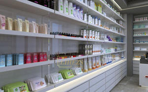 Moderna farmacia negozio di Interior Design in legno negozio da banco vetrina scaffali <span class=keywords><strong>Led</strong></span> illuminata esposizione della farmacia - Product Image 6