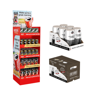 Giá để trưng bày cà phê bằng bìa cứng 3 tầng, dạng đứng, dùng cho túi cà phê bán lẻ - Product Image 3