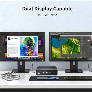 Nhà Máy bán hàng trực tiếp mini chơi game PC I9 11900H Mini PC Intel I9 16GB RAM 1TB SSD windows11pro kép + VGA cho Barebone máy tính - Product Image 6