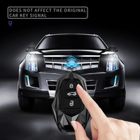 Voiture À Distance Key Housse De Protection Accessoires en alliage de Zinc Porte-clés Shell Sac pour Peugeot 308 407 207 508 4008 408 308 5008 voiture acce