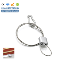 Meilleur prix OEM/ODM kit de suspension au plafond câble fil d'acier Cycle de verrouillage câble pince et boucle câble de préhension