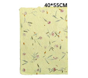 JOYWOOD romantique népalais fleur <span class=keywords><strong>papier</strong></span> déchiré à la main à la mode rétro haut de gamme bouquet emballage <span class=keywords><strong>papier</strong></span> fleur <span class=keywords><strong>papier</strong></span> en gros - Product Image 6