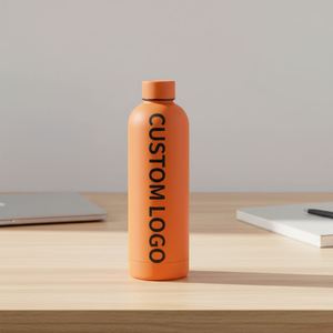 Promotional Drinkware <b>Hot</b> Quality Stainless Steel Insulated Thermal Cycling Slim Water Bottle with Custom Logo - Product Image 4