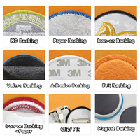 Fabricant de patchs, fourniture directe d'usine, patchs brodés sur le thème de la faune, patchs en tissu personnalisés avec étiquette privée, échantillon disponible