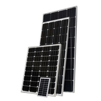Alecter APH-P64 Innovador Panel Solar Monocristalino de Silicio Totalmente Negro de 450W-500W con Certificación TUV, Cargador con Más del 21% de Eficiencia para Emergencias