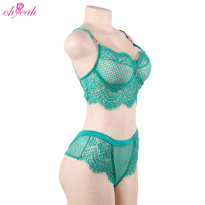 Set di Lingerie Sexy di Alta Qualità per Donna, <span class=keywords><strong>Reggiseno</strong></span> e Mutandine di Lusso Trasparenti a Prezzo all'Ingrosso - Product Image 5