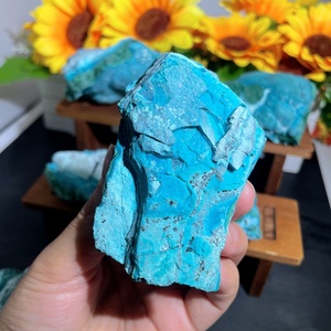Cristales de Cuarzo de <span class=keywords><strong>Crisocola</strong></span> y Malaquita Naturales al por Mayor para Decoración, Reiki y Sanación - Product Image 6