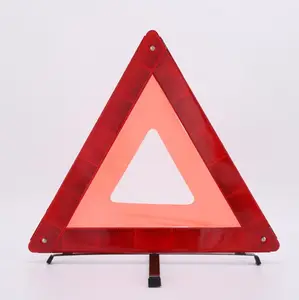 Red Breakdown Reflective Truck Car Safety Warning Triangle emergency tools