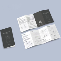 Manuel d'instructions de produit personnalisé livres d'impression offset livret d'impression double face utiliser des brochures manuelles