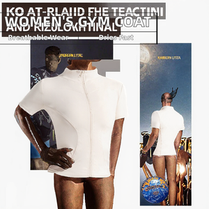 Chaqueta Deportiva con Cremallera para Mujer, Cortavientos, de Secado Rápido, Transpirable, para Gimnasio, Yoga, Top de Yoga Suave al Tacto - Product Image 3