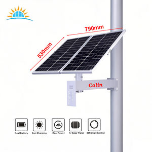 Glink <span class=keywords><strong>Apollo</strong></span> 80W tekli Panel güneş enerjisi sistemi 40AH 3.7V 18650 Lithium lityum hücre pil çıkışı DC5V/12V <span class=keywords><strong>CCTV</strong></span> 4G lamba yönlendirici - Product Image 3