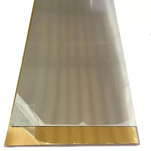 Brushed Gold Silver Double Layer Color <strong>ABS</strong> <strong>Sheet</strong> Board For Laser Engraving - Product Image 2