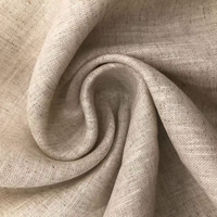 Nuevos productos que se convierten en éxitos instantáneos 55% Lino 45% Algodón Color Lino Mezcla de algodón Tela Ropa de verano