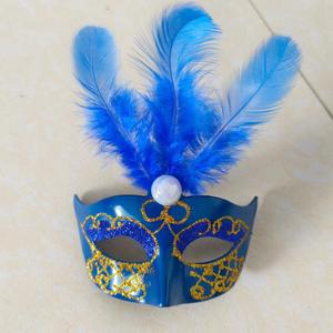 Costume Cosplay <span class=keywords><strong>masque</strong></span> de fête vénitien en plastique oeil carnaval mascarade coq plume décor <span class=keywords><strong>pour</strong></span> <span class=keywords><strong>les</strong></span> vacances de noël - Product Image 3