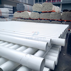 Tubería <span class=keywords><strong>de</strong></span> <span class=keywords><strong>PVC</strong></span> <span class=keywords><strong>de</strong></span> Alta Presión Certificada por NSF, Resistente, <span class=keywords><strong>para</strong></span> Revestimiento <span class=keywords><strong>de</strong></span> Pozos y Tubería <span class=keywords><strong>de</strong></span> Bajada SCH40/SCH80 DIN 3" 4" 5" con Extremo <span class=keywords><strong>de</strong></span> Campana <span class=keywords><strong>para</strong></span> <span class=keywords><strong>Agua</strong></span> <span class=keywords><strong>Potable</strong></span> - Product Image 4