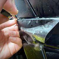 Film de protection de peinture transparent en TPU PPF pour carrosserie automobile, auto-réparant instantané, super hydrophobe, haute densité, personnalisable