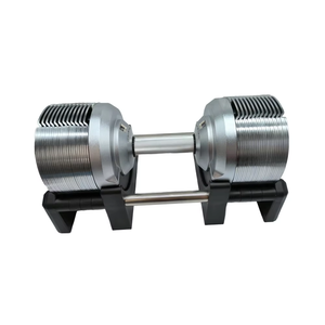 Profissional livre peso 1.5kg incrementos 41.5KG galvanizado chapeamento ajustável halterofilismo conjuntos - Product Image 1