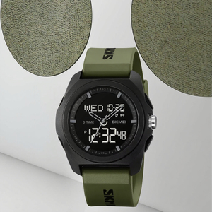 Nuovo Skmei 2199 <span class=keywords><strong>orologio</strong></span> sportivo <span class=keywords><strong>da</strong></span> uomo impermeabile analogico digitale allarme 12/24 ora <span class=keywords><strong>orologio</strong></span> cronografo multifunzione <span class=keywords><strong>orologio</strong></span> <span class=keywords><strong>da</strong></span> <span class=keywords><strong>polso</strong></span> a LED - Product Image 3
