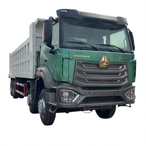 รถบรรทุกดั๊มพ์ Howo NX 8X4 เครื่องยนต์ดีเซล Sino ขายดี - Product Image 1