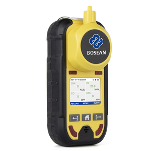 Bosean çok 4 gaz dedektörü taşınabilir h2s ch4 o2 co 4 in 1 gaz dedektörü kapalı alan çoklu gaz detektörü - Product Image 1