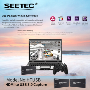 Seetec htusb USB3.0 HDMI chụp thẻ 1080p60 4K đầu vào, UVC/uac cắm OEM biểu tượng tùy chỉnh cho live streaming/chơi game/Y tế hình ảnh - Product Image 5