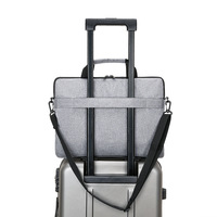 Sac à main pour ordinateur portable personnalisé et tendance, 13, 14, 15 pouces, bandoulière, ultra fin, portable, pochette pour ordinateur portable