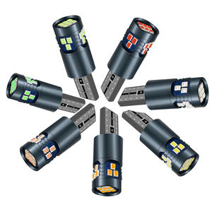 Ampoules LED RGB de haute qualité 2W 12V 6000K 18SMD W5W 2014 Canbus pour éclairage intérieur de voiture T10 194 168, lampe de lecture LED pour voiture - Product Image 1